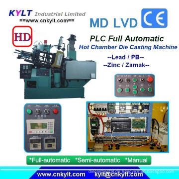 PLC Voll-Automatische Pb-Druckmaschine für Blei-Säure-Batterie Buchse &amp; Terminal